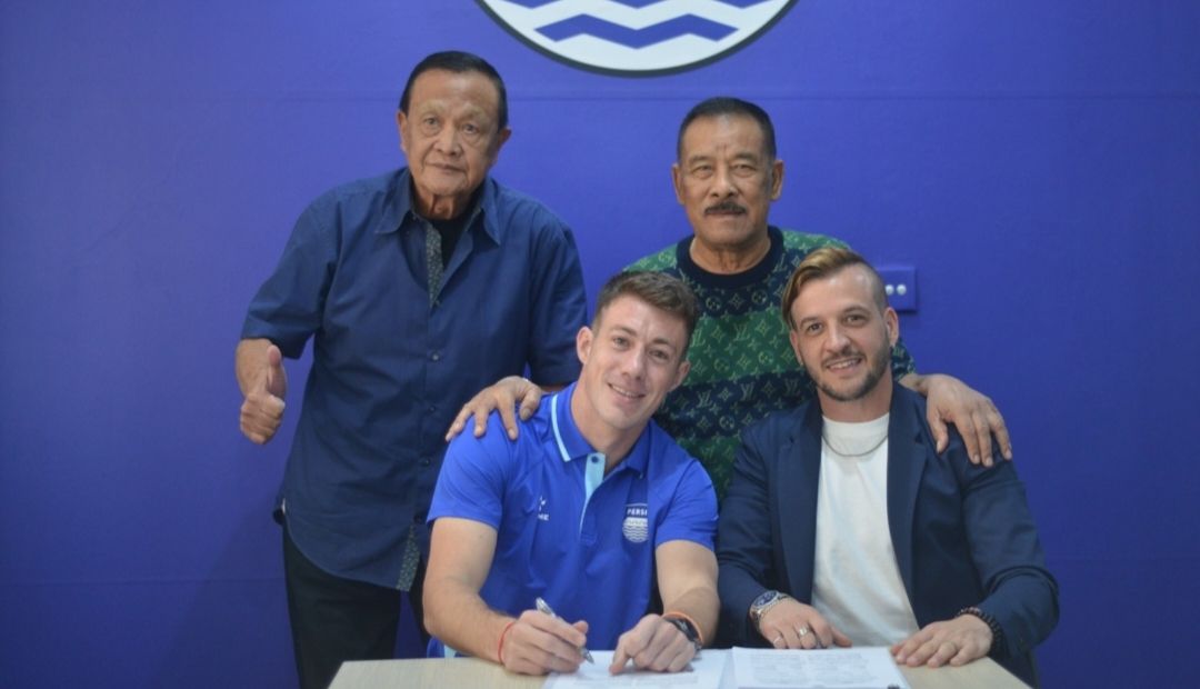 Peralta Lakukan Penandatanganan Kontrak Resmi Gabung Persib, Ini yang Diungkapkannya