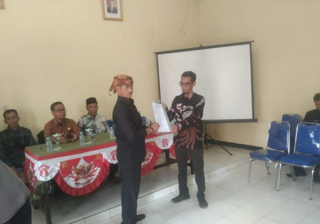 Sertijab BPD Desa Cibeet Berlangsung Khidmat, Ketua Baru Siap Perkuat Sinergi Bangun Desa