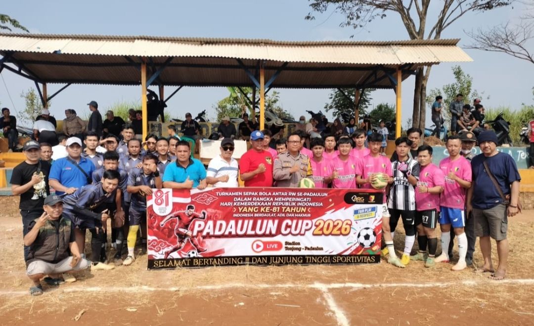 Turnamen Padaulun Cup 2026 Resmi Bergulir, H. Ayi Rukmana: Ajang Perkuat Persatuan dan Lahirkan Bibit Atlet Desa