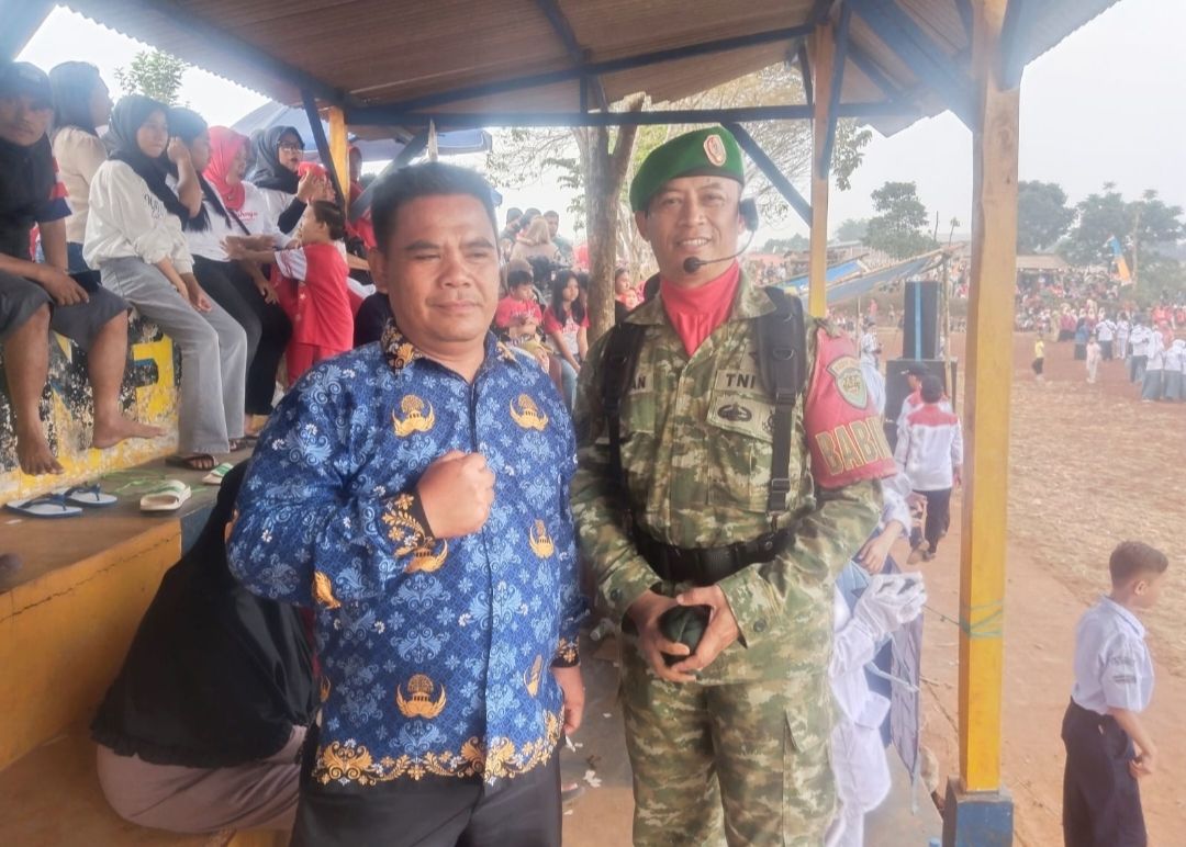 Babinsa Padaulun Ajak Warga Perkuat Nasionalisme dan Persatuan di HUT ke-81 RI