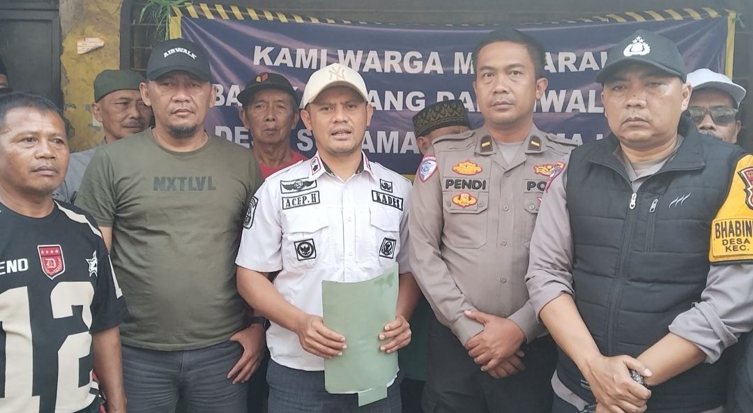 Kades Sukamaju Pimpin Razia Miras, Warga Balekambang Serukan “Zero Miras”di Majalaya
