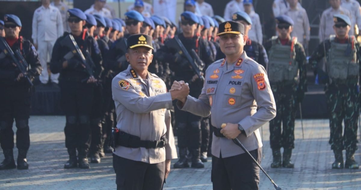 Welcome & Farewell Parade Kapolda Jabar, Irjen Pol. Pipit Rismanto Resmi Gantikan Komjen Pol. Rudi Setiawan