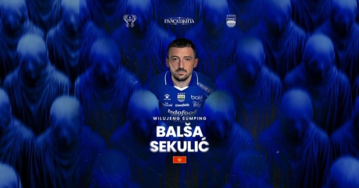 Persib Resmi Rekrut Striker Asal Montenegro Balsa Sekulic, Ini Profilenya