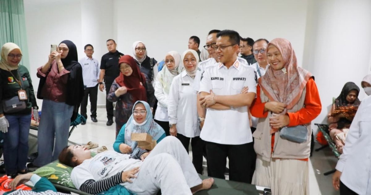 Dorong Keluarga Berkualitas, Bupati Bandung KDS, Tinjau Layanan KB Permanen di RSUD Otista