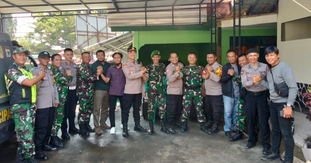 Sinergitas TNI-Polri Perkuat Harkamtibmas di Kecamatan Ciparay