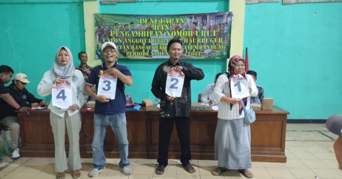 Panitia Pemilihan Anggota BPD Haurpugur Buka Suara, Tegaskan Proses Berjalan Netral dan Sesuai Tahapan