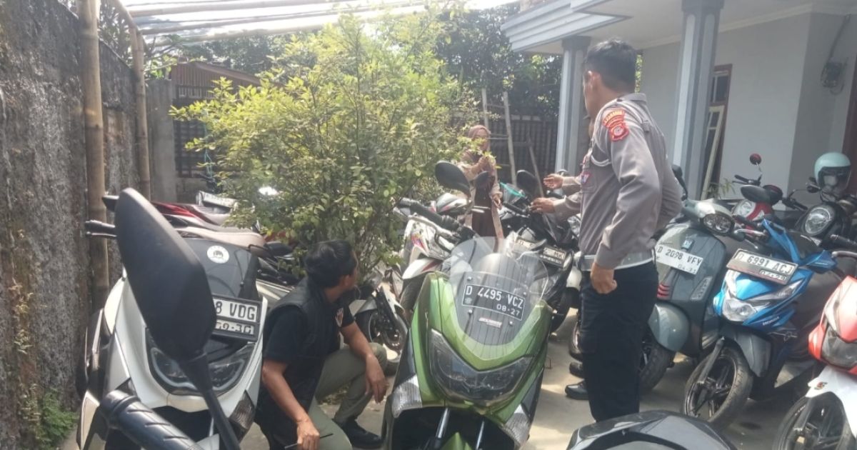 Polsek Ciparay Tertibkan 45 Knalpot Brong di Lingkungan Sekolah, Wujudkan Kawasan Belajar yang Aman dan Nyaman