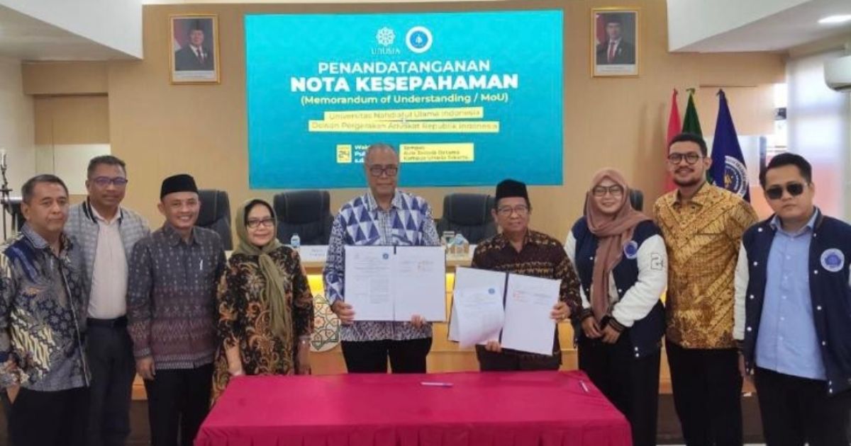 DePA-RI dan UNUSIA Tandatangani MoU Pendidikan Khusus Profesi Advokat