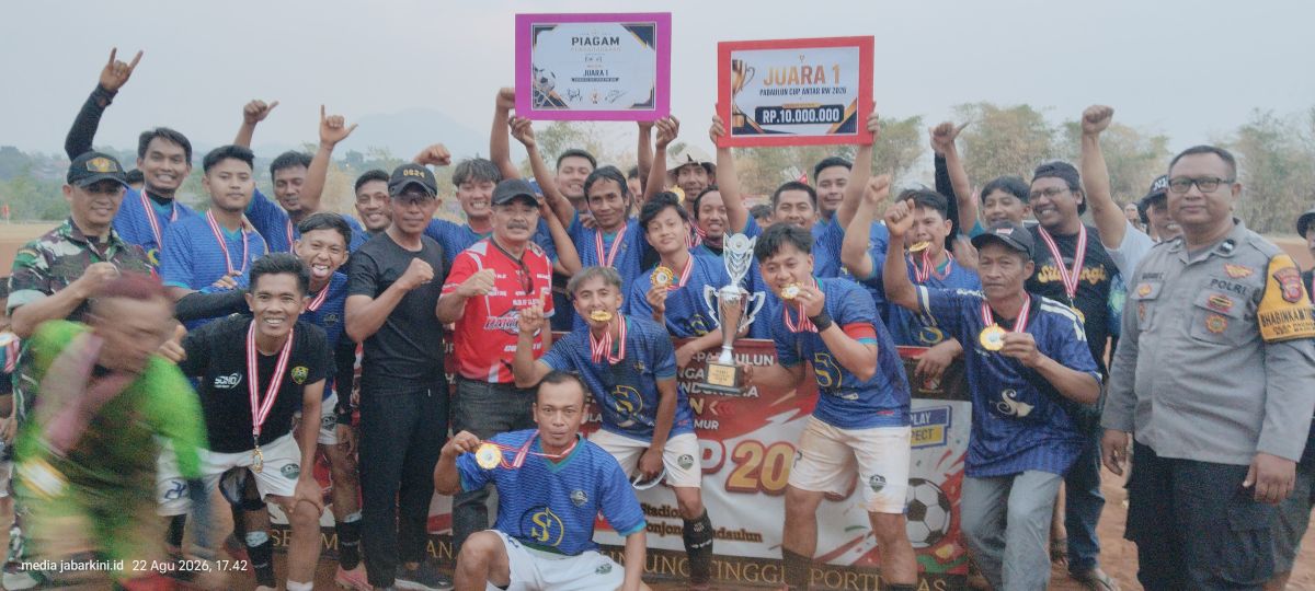 Kapten Deden Habib Bawa Tim Pasir Pogor Juara Piala Turnamen Padaulun Cup 2026