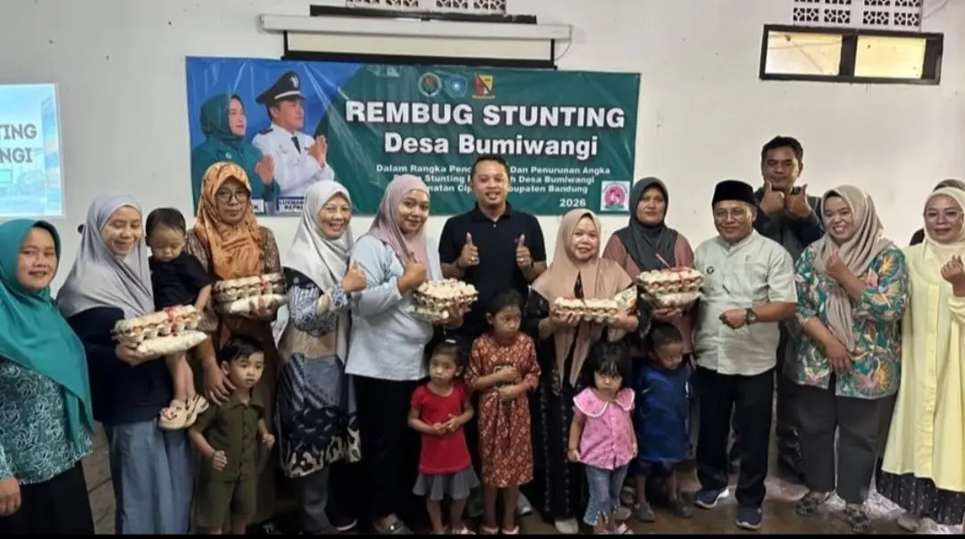Camat Ciparay Anjar Lugiyana Serukan Percepatan Penurunan Stunting Melalui Dana Desa