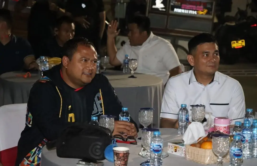 Wakapolda Jabar Nobar Piala Dunia Bersama Warga dan Insan Pers, Semarakkan Hari Bhayangkara ke-80