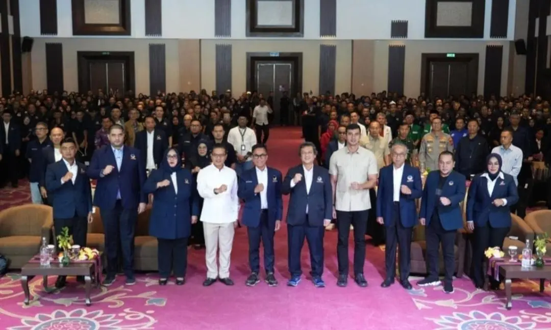 Bupati Bandung dan Wakil Bupati Hadiri Pelantikan DPD NasDem Kabupaten Bandung