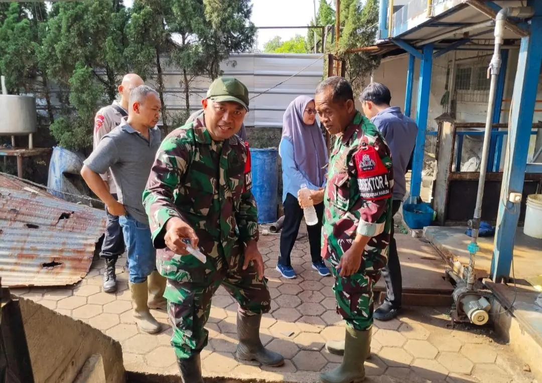 Satgas Citarum Harum Pastikan Limbah PT UBK Memenuhi Standar, Air Outfall Jernih dan Tidak Berbau