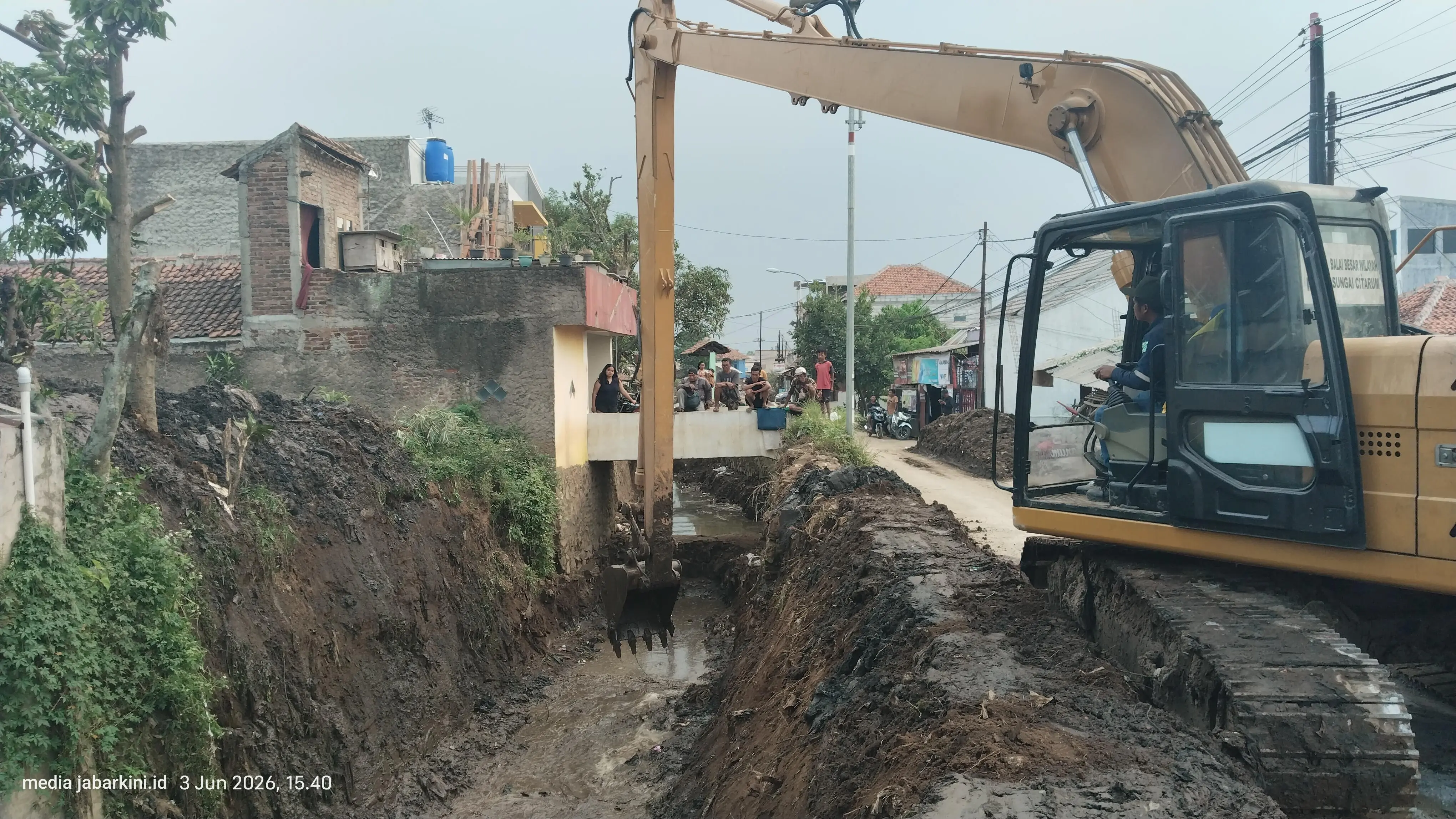 Ketua Pentahelix Sebut Warga Kompak Dukung Normalisasi Sungai Cisungalah