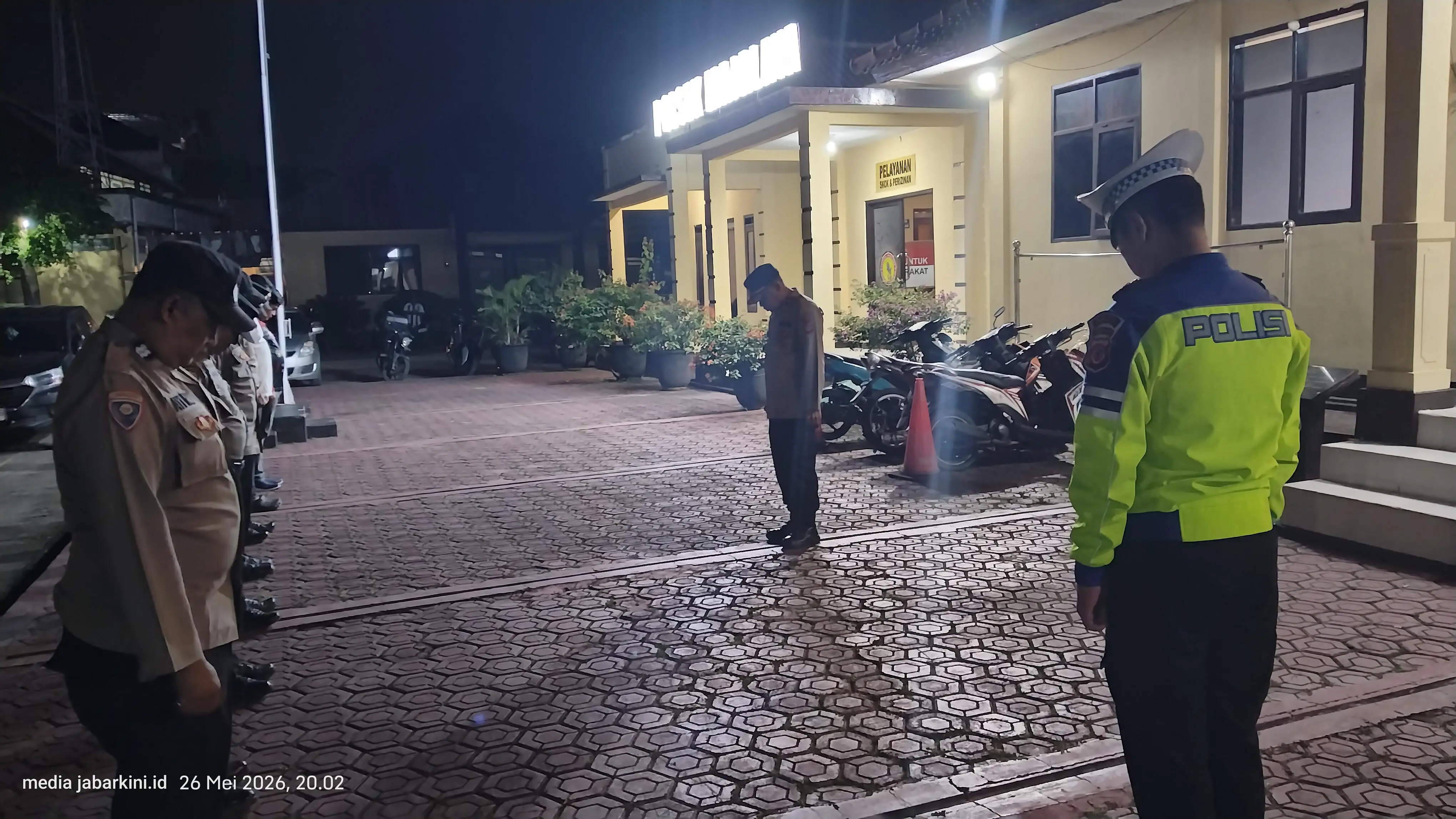 Polsek Majalaya Gelar KRYD di Malam Takbiran, Antisipasi Gangguan Kamtibmas