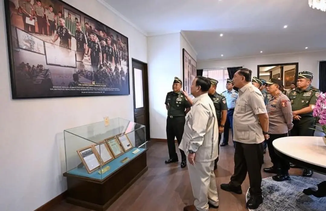 Kawah Candradimuka Pemimpin Bangsa, Presiden Prabowo Resmikan Museum dan Perpustakaan Seskoad