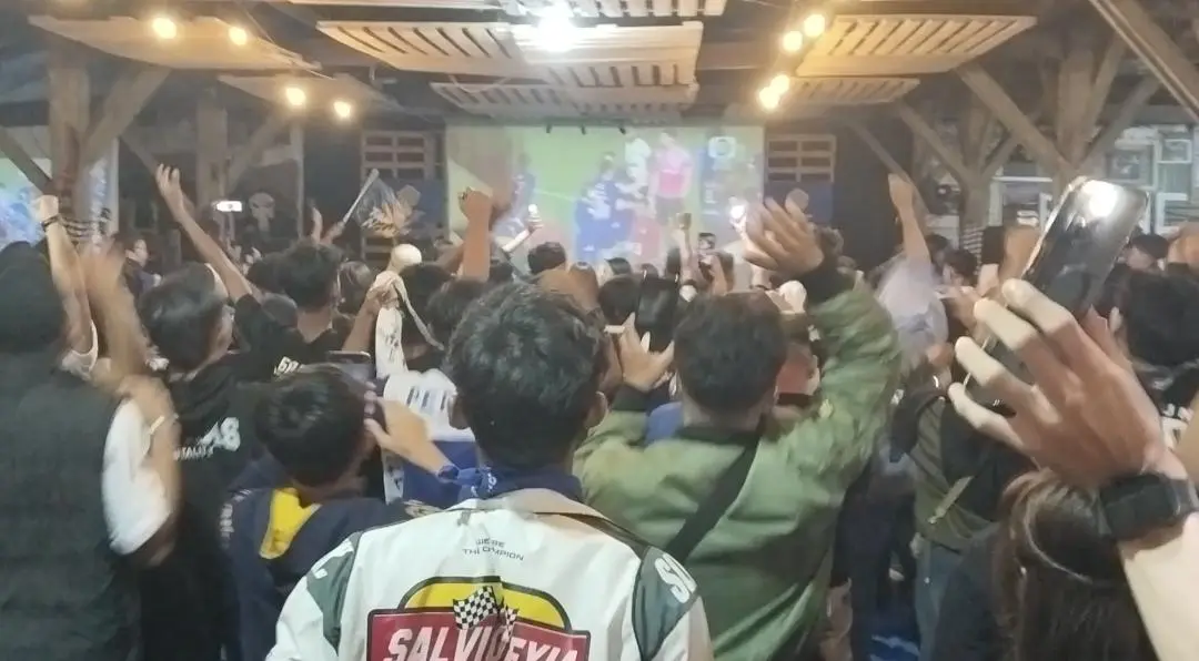 Ribuan Bobotoh Padati Ranc District Majalaya, Euforia Dukungan untuk Persib Menggema