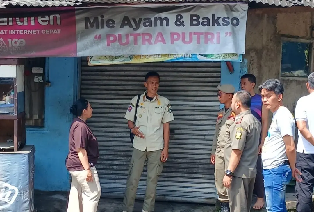 30 Bangunan Liar Berdiri di Sempadan Jalan, Satpol PP Jabar Akhirnya Turun Tangan
