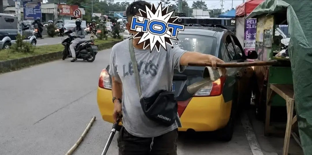Aksi Oknum Polisi Mengamuk di Garut Gegerkan Warga, Bawa Samurai di Jalan Raya