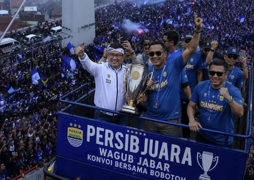Wagub Jabar Pastikan Rute Konvoi Persib Berakhir di Gedung Merdeka