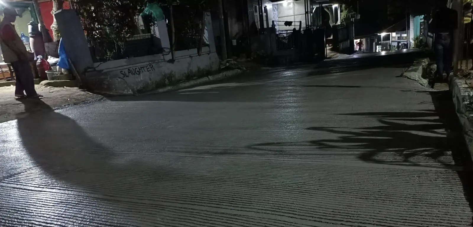 Kades Biru Apresiasi Bupati Bandung dan Ketua DPRD, Jalan Rabat Beton Akhirnya Dibangun