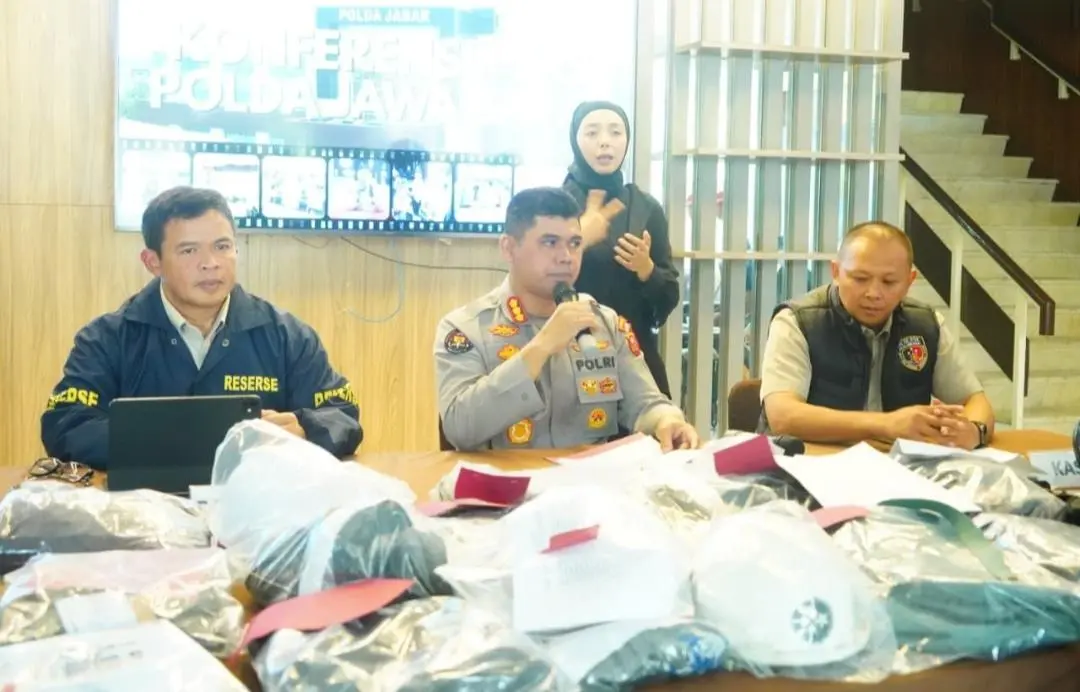 Polda Jabar Bongkar Peran Tersangka Ricuh Mayday Bandung, Dari Korlap hingga Perakit Molotov