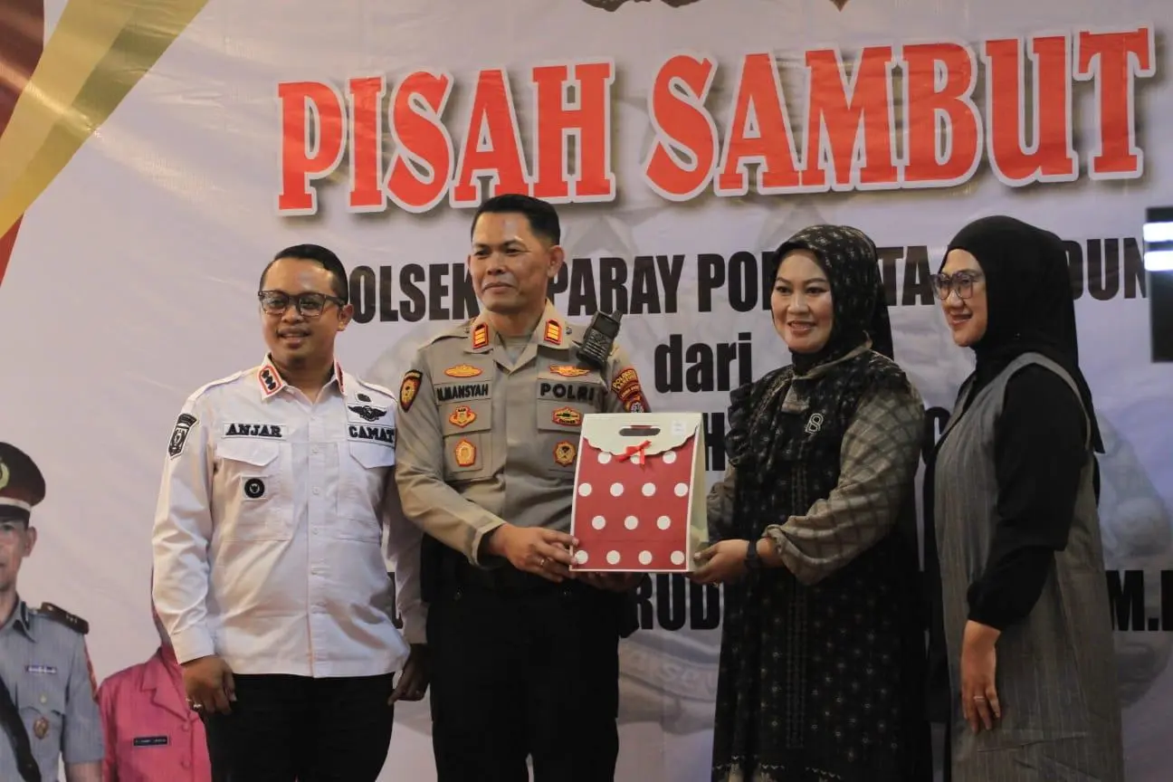 Pisah Sambut Kapolsek Ciparay, Camat Tekankan Sinergi, Kolaborasi dan Peningkatan Pelayanan Publik