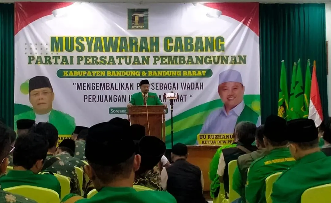 Uu Ruzhanul Ulum Ajak Kader Kembalikan Kejayaan PPP, Muscab Hasilkan Pemimpin Bijaksana