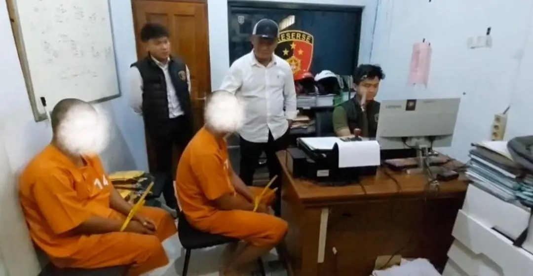 Tak Sampai 12 Jam, Polisi Ringkus Tiga Pelaku Pencurian Kabel Tower Telkomsel
