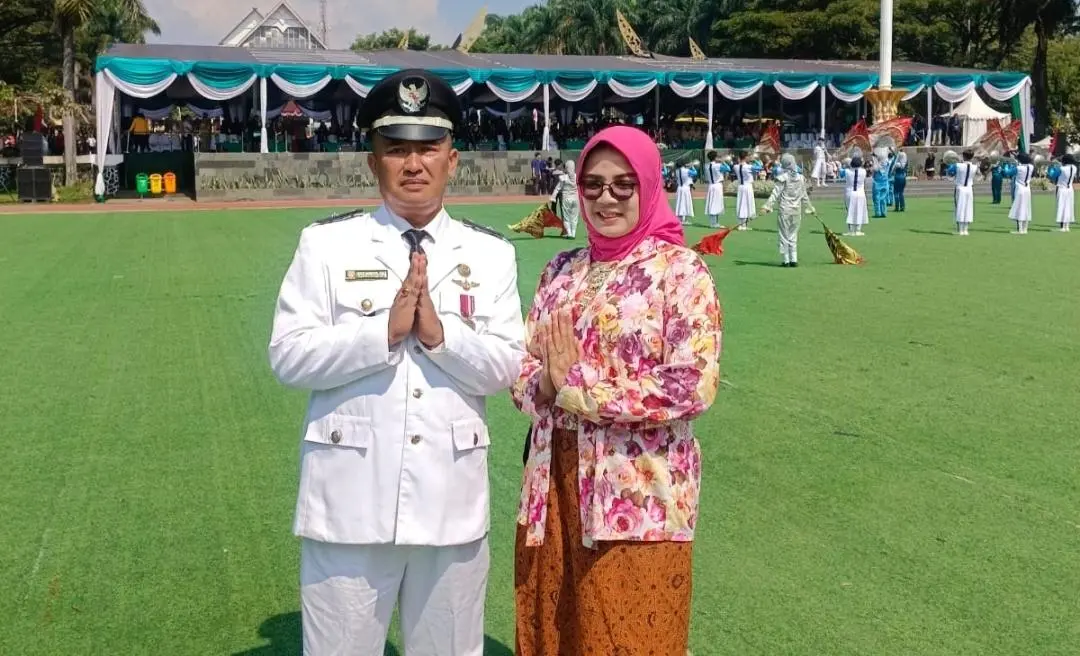 Kades Gunungleutik Hadiri HUT ke-385 Kabupaten Bandung, Tegaskan Dukungan Visi Bandung BEDAS