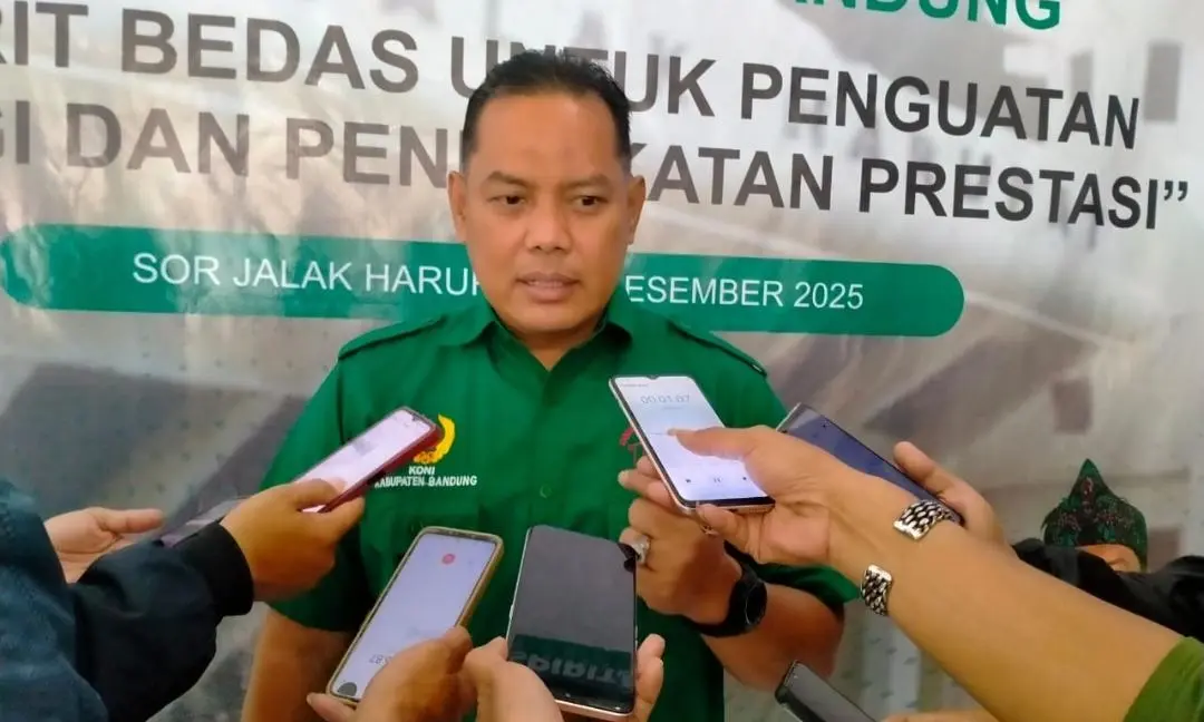Sukseskan Porprov XV Jabar 2026 di Tengah Efisiensi Anggaran, KONI Kabupaten Bandung Tegaskan Tetap Profesional