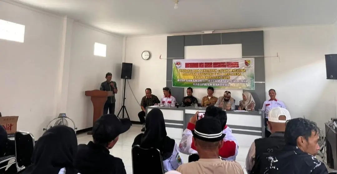 Musdes Sukamukti Tetapkan 35 KPM Penerima BLT Dana Desa 2026