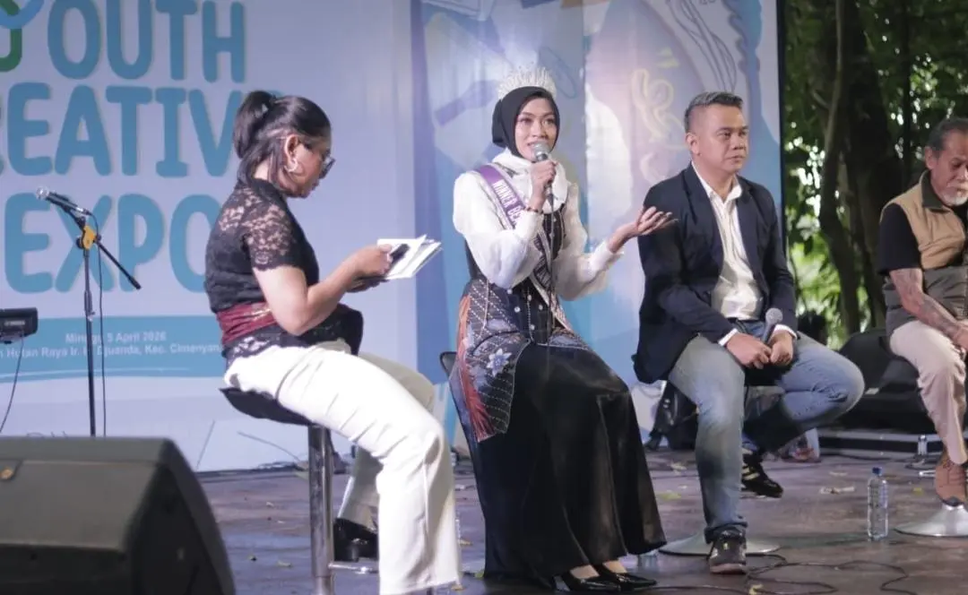 Deimas Masitoh Somantri Tampil Jadi Narasumber di Youth Creative Expo DISPORA Jabar 2026