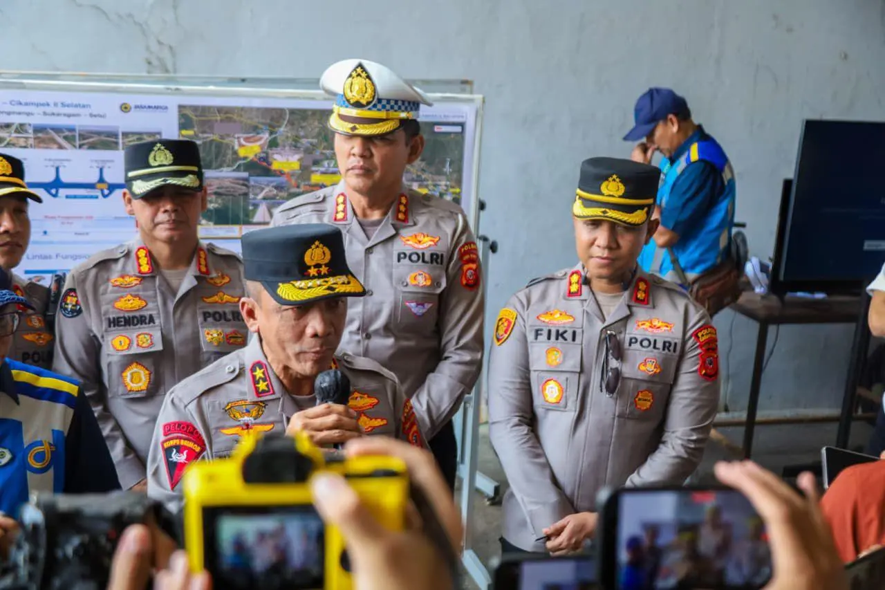 Arus Balik Lebaran, Polisi Berlakukan Skema Jalur A dan B Keluar di Gate Tol yang Sama