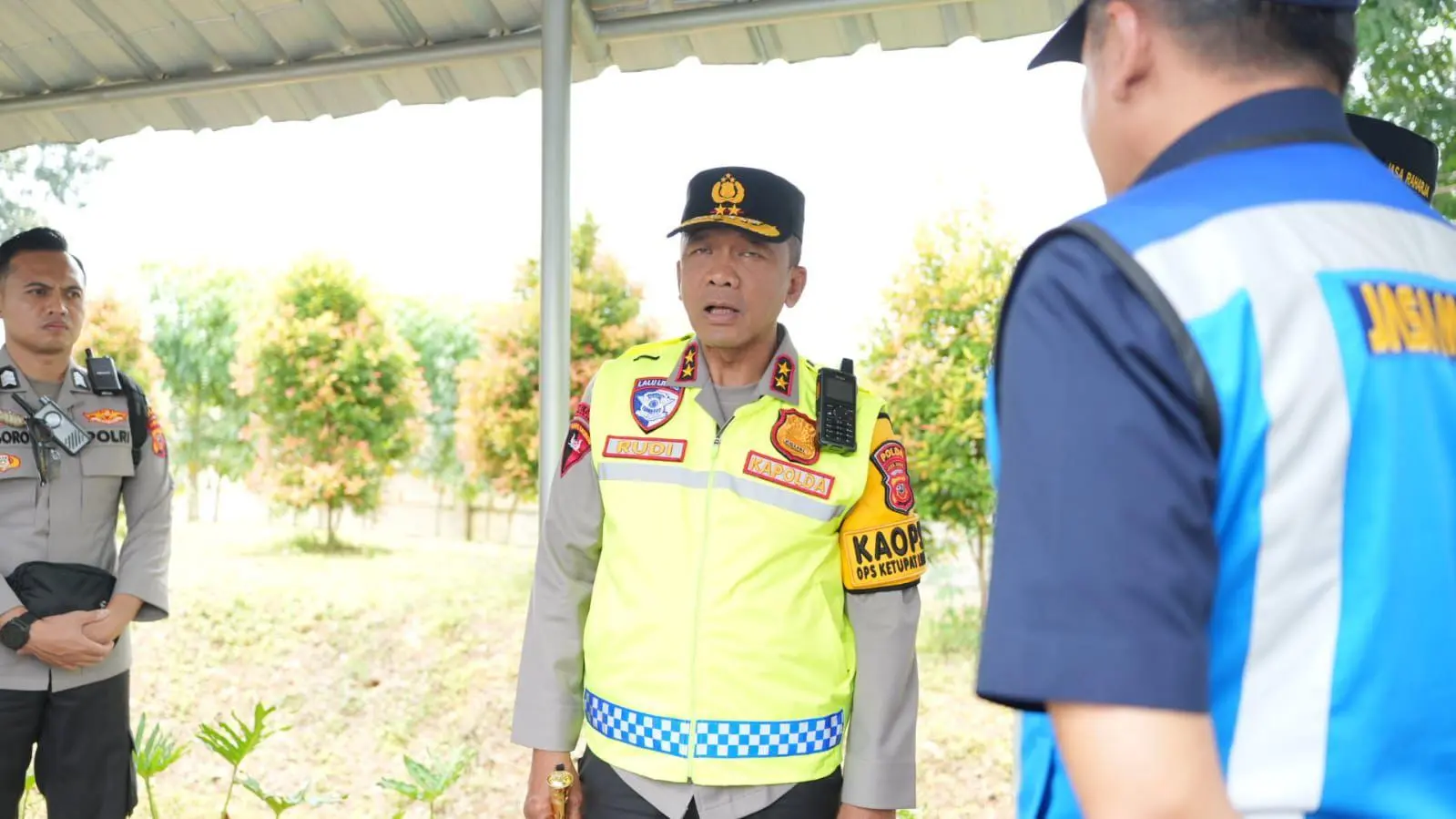 Rest Area Padat saat Arus Balik, Polisi Kedepankan Pelayanan Humanis