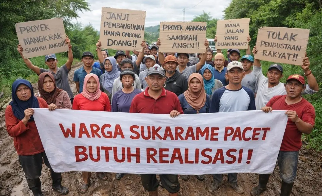 Dana Desa Sukarame 2025 Disorot! Ratusan Juta Menggantung, Transparansi Dipertanyakan