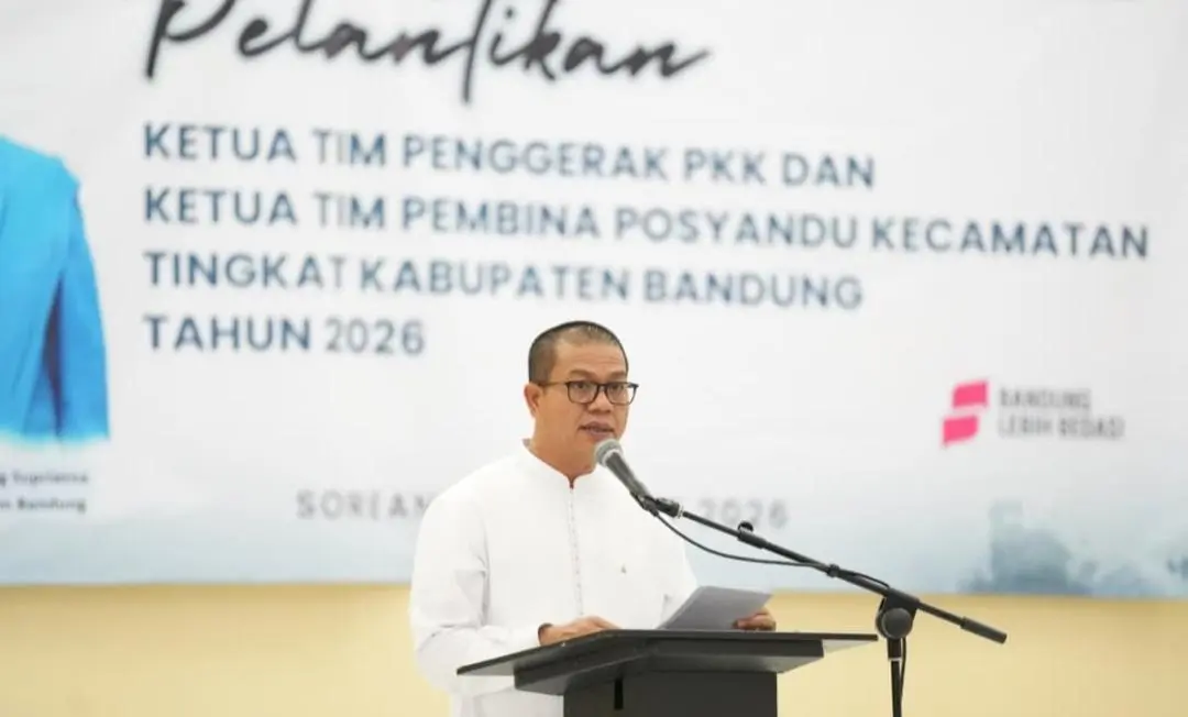 Kang DS Tekankan Peran Strategis PKK dan Posyandu dalam Pelantikan TP PKK Kecamatan