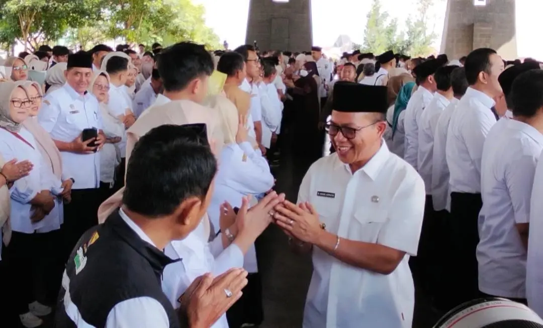 Ribuan ASN Padati Dome Balerame, Bupati Bandung Tekankan Makna Halal Bihalal Tanpa Seremoni Berlebihan