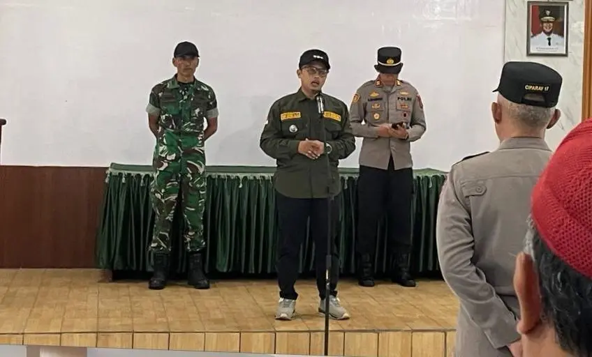 Apel Gabungan Pengamanan Idul Fitri 2026 di Ciparay, Forkopimcam Tegaskan Kesiapsiagaan dan Sinergi Antar Unsur