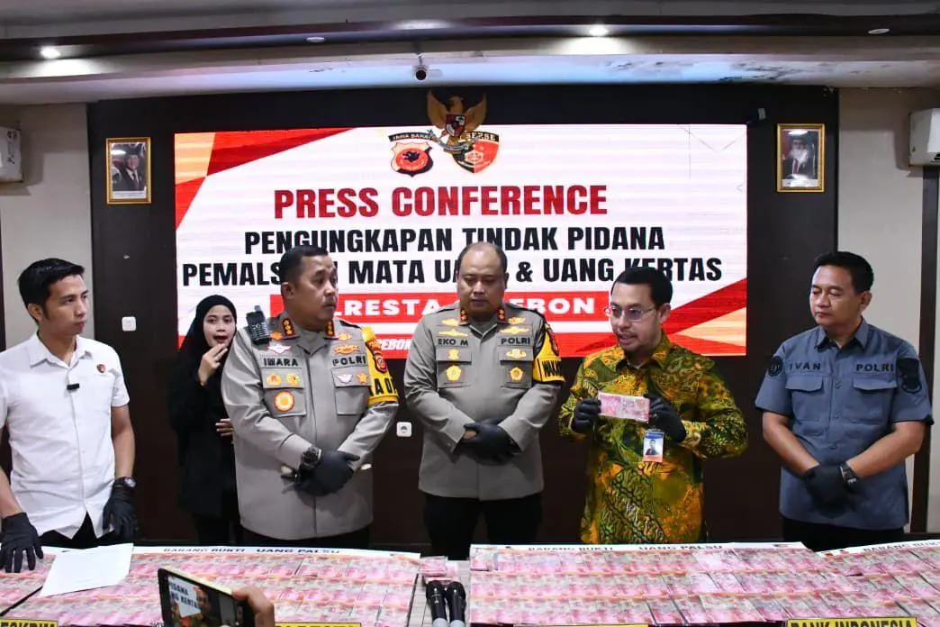 Polisi  Ungkap Kasus Peredaran Uang Palsu Jelang Lebaran, Barang Bukti Ditaksir Rp12 Miliar