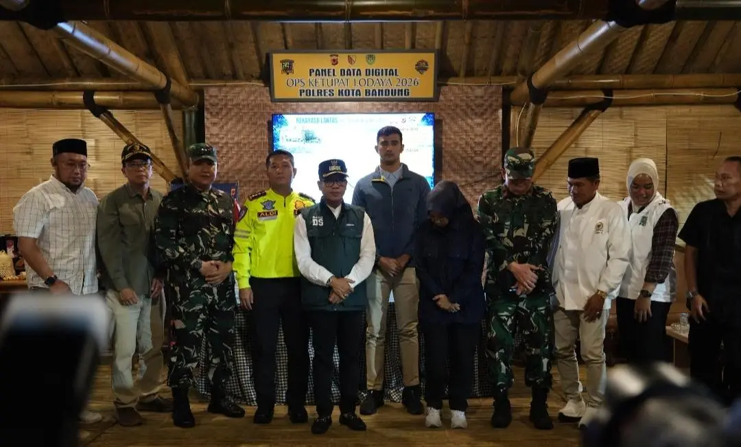 Kang DS Apresiasi Pos PAM Lembur Kaheman Polresta Bandung, Pengamanan Mudik Dipastikan Maksimal