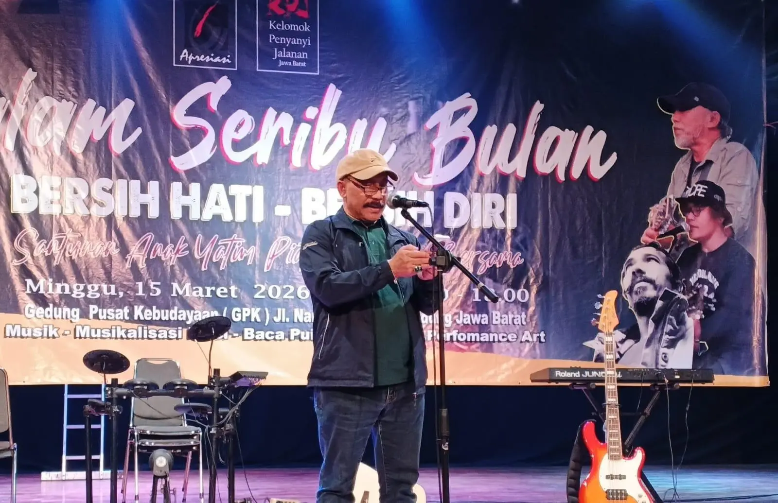 Peringati Malam Seribu Bulan, KPJ Jabar Hadirkan Pementasan Musik dan Pembacaan Puisi Seniman Ternama di Bandung