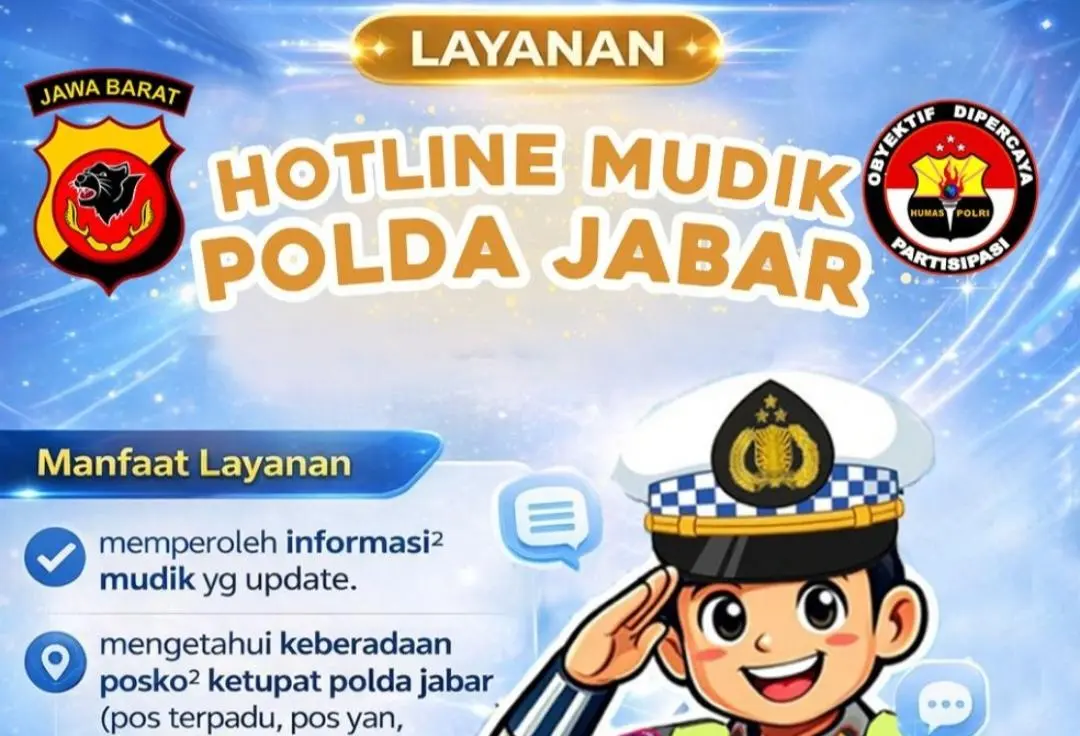 Layanan 110,  Polda Jabar Perkuat Pelayanan Cepat untuk Mudik Aman