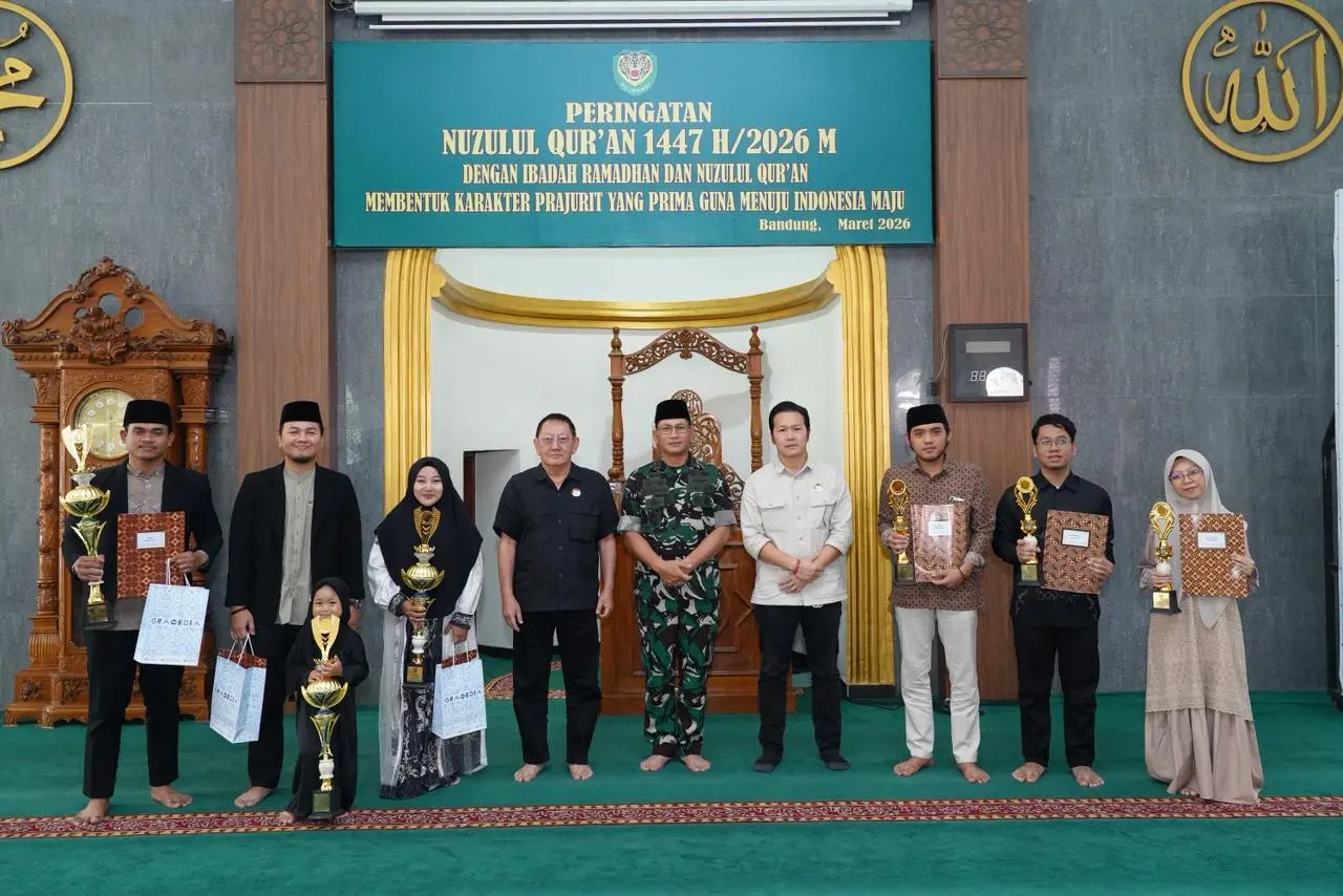 Kodam III/Slw Peringati Nuzulul Qur’an 1447 H, Perkuat Karakter Prajurit Menuju Indonesia Maju