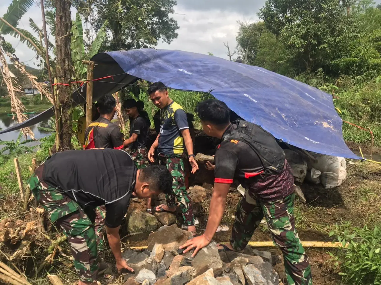 TMMD Ke‑127 Kodim 0624/Kab. Bandung Hadirkan Air Bersih untuk Warga Desa Cipelah