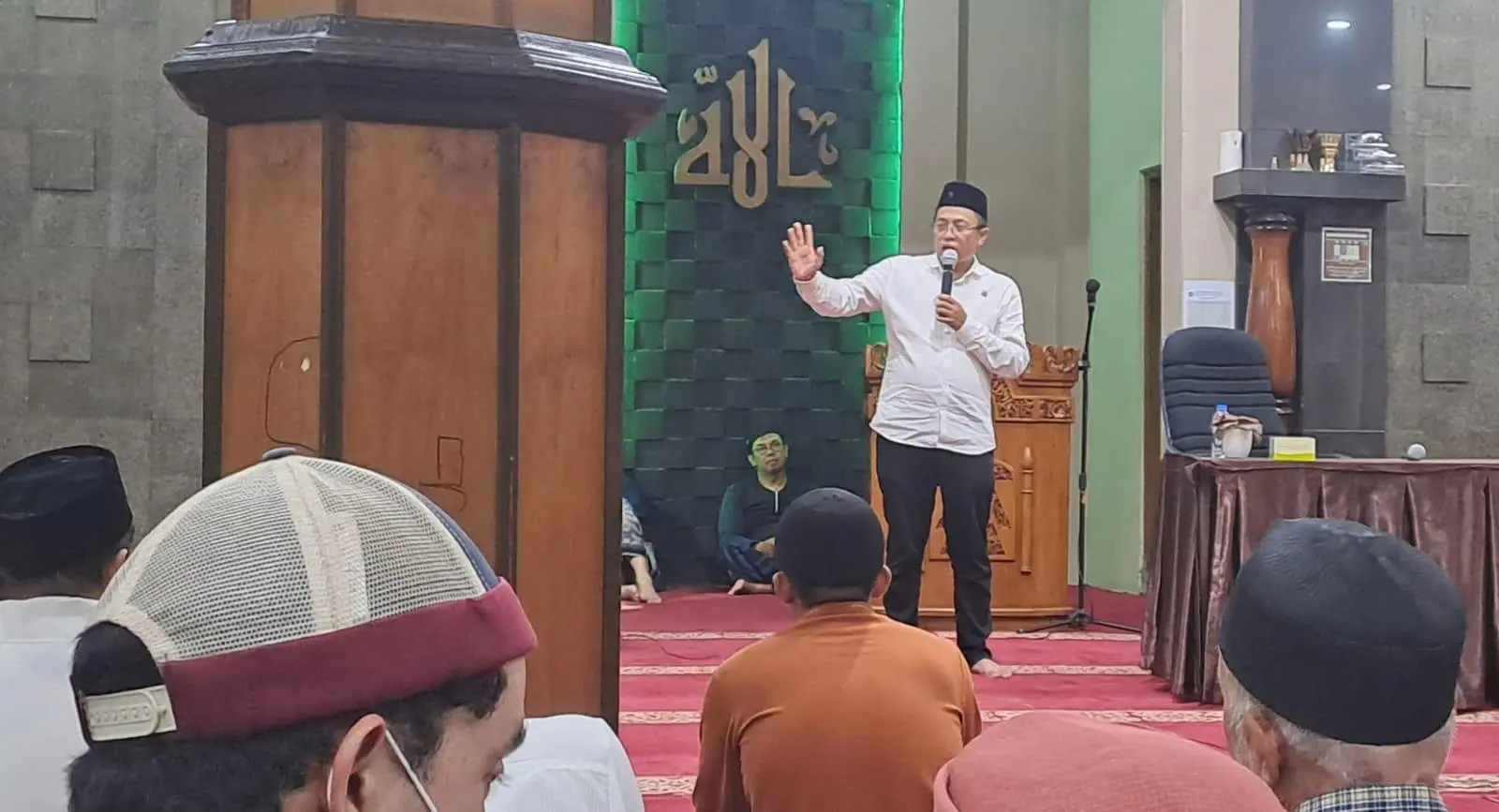 Kades Cangkuang Wetan Asep Kusmiadi Giatkan Tarling Ramadhan dan Pengajian Nurul Qur’an di Masjid Al-Munthashir