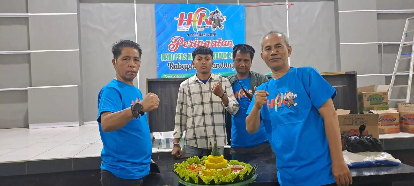 Peringati HPN 9 Februari 2026, Insan Pers Kabupaten Bandung Turun ke Lapangan Salurkan Ratusan Paket Sembako