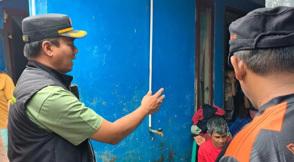 Camat Majalaya Turun Langsung Pantau Tanggap Darurat Banjir di Desa Bojong