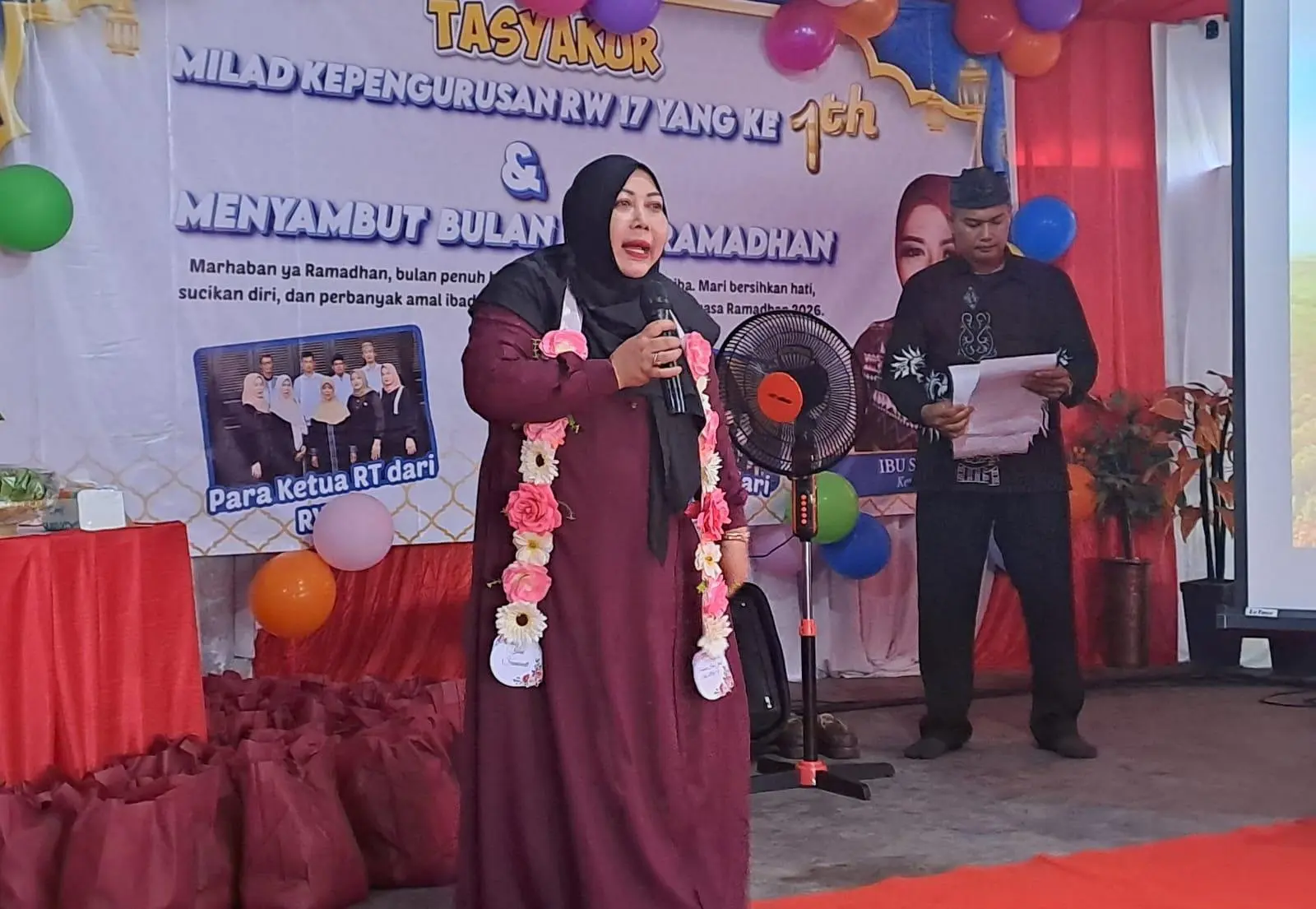 Ketua RW 17 Bu Sumiati Gelar Tasyakuran: Rayakan Milad Pertama Kepengurusan Sekaligus Sambut Ramadhan 2026