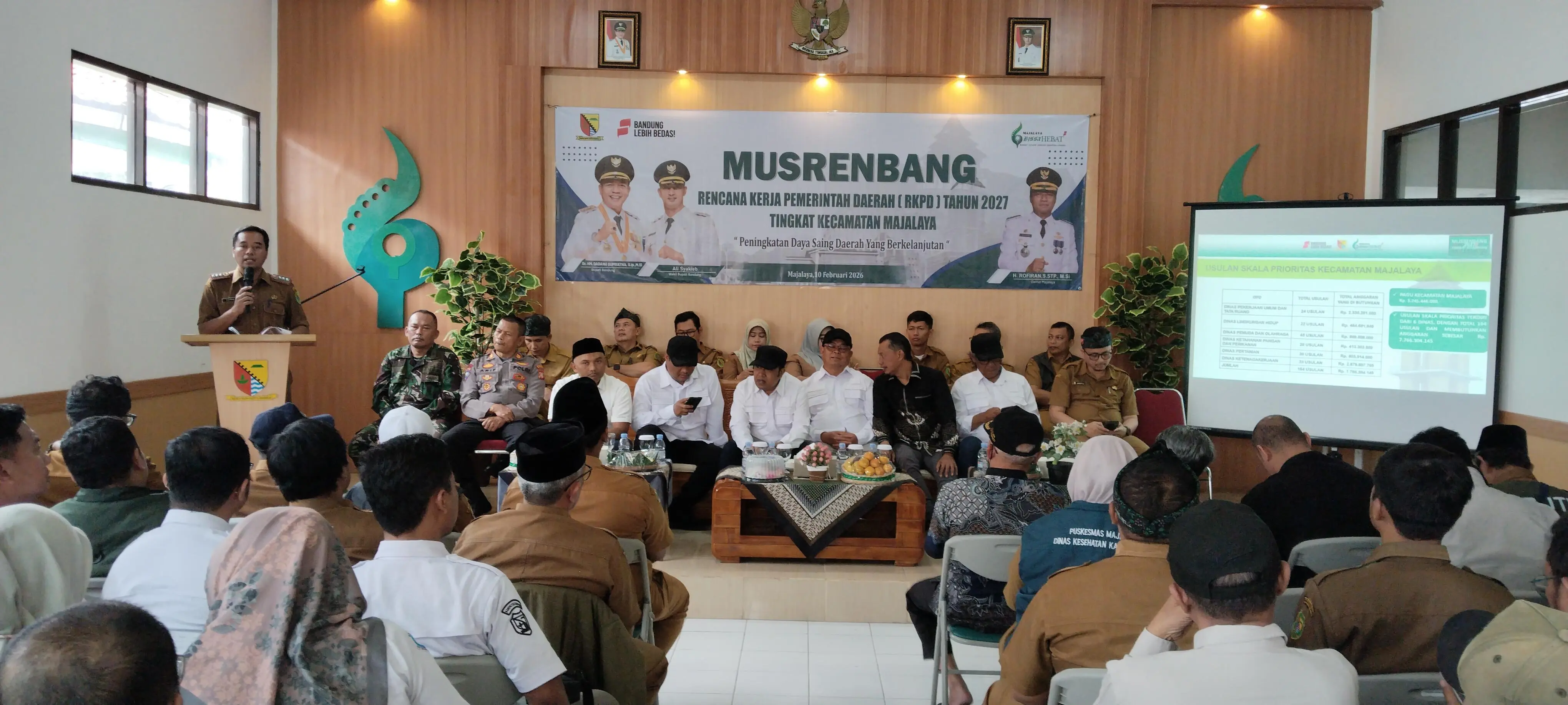 Musrenbang Kecamatan Majalaya Bahas Prioritas Pembangunan RKPD 2027
